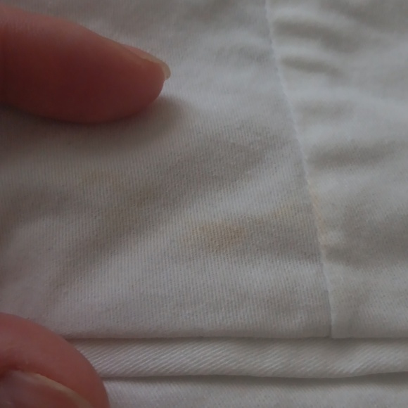 Express White Trousers with Button Detail - Picture 10 of 10